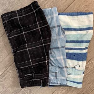 Set 3 Men’s Surf Board Shorts